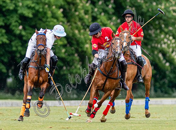 polo action for Badminton Cup sub final 2025 at Beaufort Polo Club