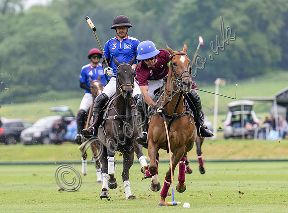 Polo action, 2022 Trippetts Challenge, Cowdray Park Polo Club