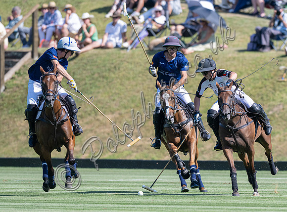 Polo action, 2025 Gold Cup quarter finals, Cowdray Park Polo Club