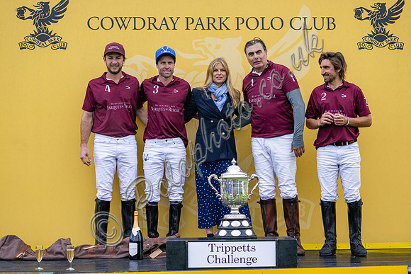 Presentation of the Trippetts Challenge James Wentworth Stanley Memorial trophy