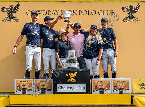 Polo action, Challenge Cup 2024, Cowdray Park Polo Club