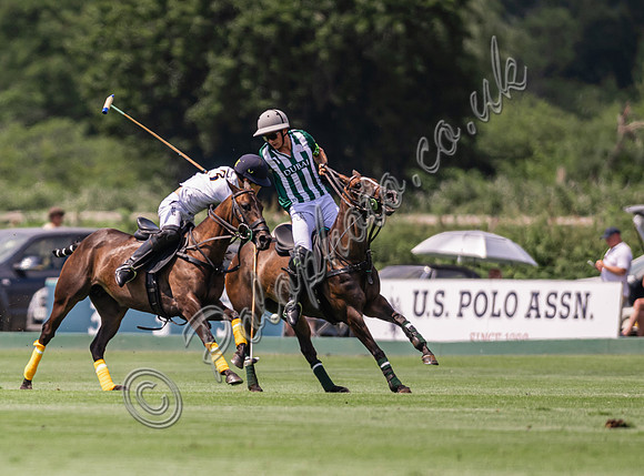 Polo action, 2024 Gold Cup, Cowdray Park Polo Club