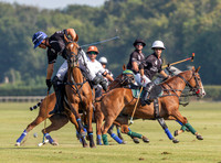 Polo action, County Cup 2025 league match, Cirencester Park