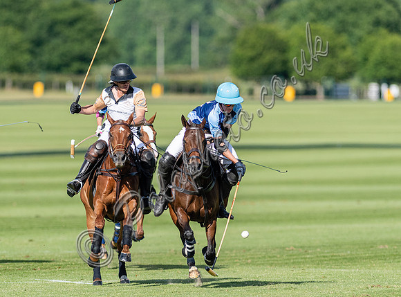 Polo action at the Robert Fraser Cup Final