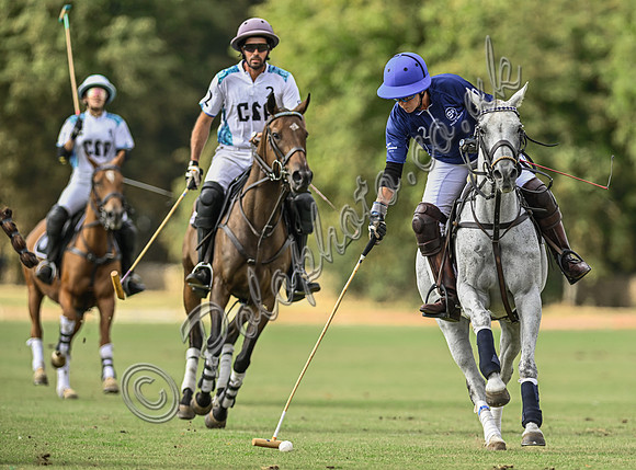 Polo action, Wichenford Bowl 2025 semi-final match, Beaufort Polo Club