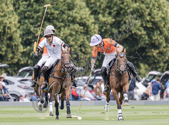 Polo action, 2025 Gold Cup, Cowdray Park Polo Club