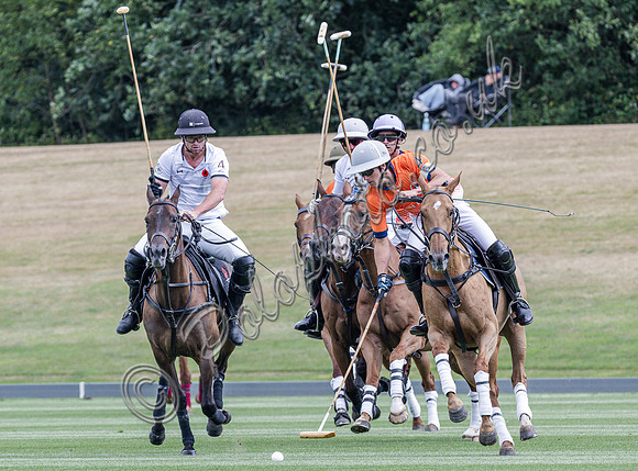 Polo action, 2025 Gold Cup, Cowdray Park Polo Club
