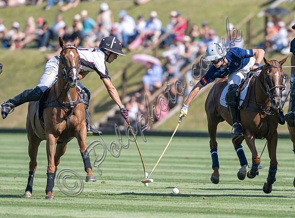 Polo action, 2025 Gold Cup quarter finals, Cowdray Park Polo Club