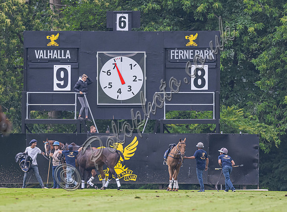 Polo action, 2024 Gold Cup, Cowdray Park Polo Club