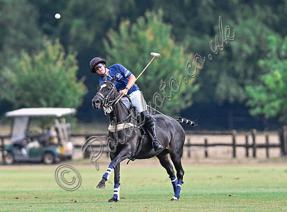 Polo action, Wichenford Bowl 2025 semi-final match, Beaufort Polo Club