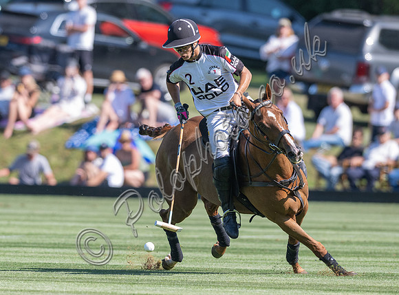 Polo action, 2025 Gold Cup quarter finals, Cowdray Park Polo Club