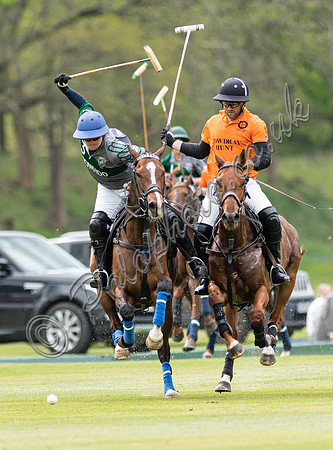 Polo action, 2022 May 4 Goal Spring Cup, Cowdray Park Polo Club