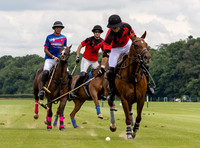 Polo action, June 12 Goal, Cirencester Park