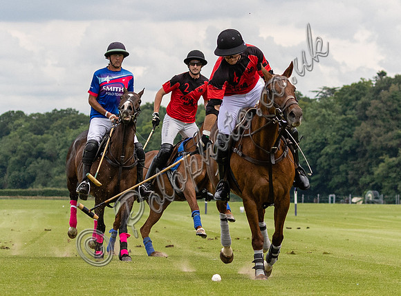 Polo action, June 12 Goal, Cirencester Park