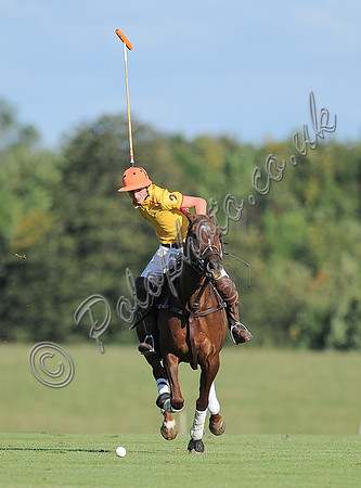polo action shot of Monte Grainger