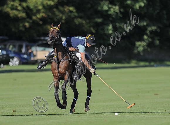 polo action shot of Jonn Coddington