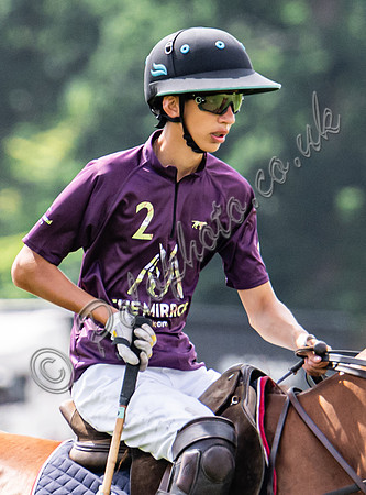 Polo action, The Ruins Cup (Holden White) 2024, Cowdray Park Polo Club