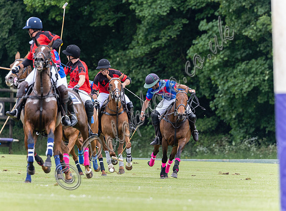 Polo action, June 12 Goal, Cirencester Park