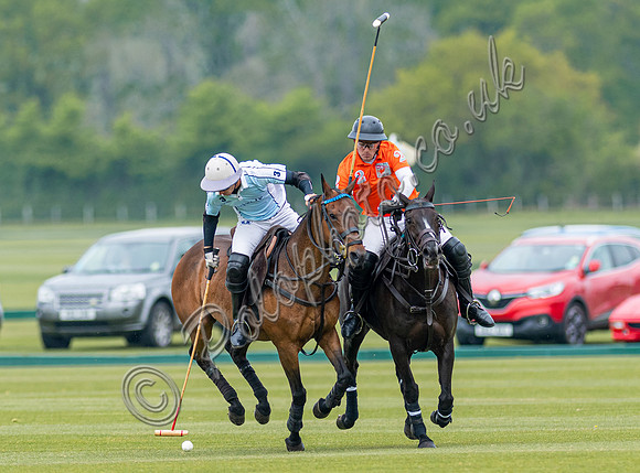 Polo action, 2022 Tyro Cup, Cowdray Park Polo Club