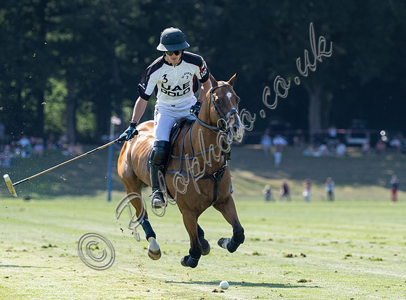Polo action, 2025 Gold Cup quarter finals, Cowdray Park Polo Club