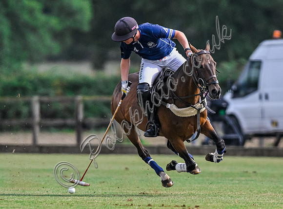 Polo action, Wichenford Bowl 2025 semi-final match, Beaufort Polo Club