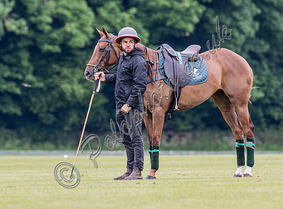 Polo action, Warwickshire Cup 2024 at Cirencester Park