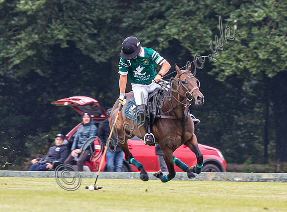 Polo action, Warwickshire Cup 2024 at Cirencester Park
