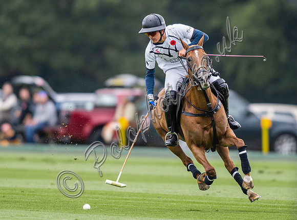 Polo action, 2024 Gold Cup, Cowdray Park Polo Club