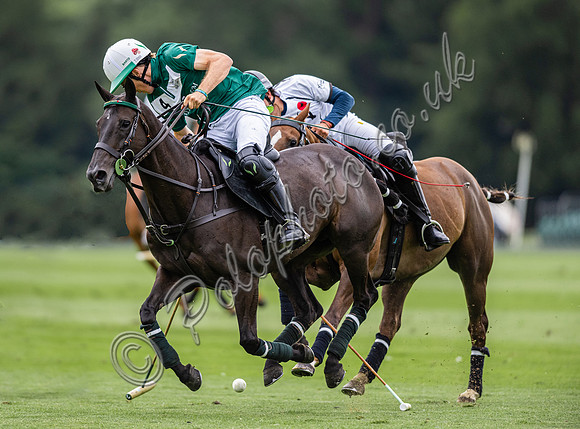 Polo action, 2024 Gold Cup, Cowdray Park Polo Club