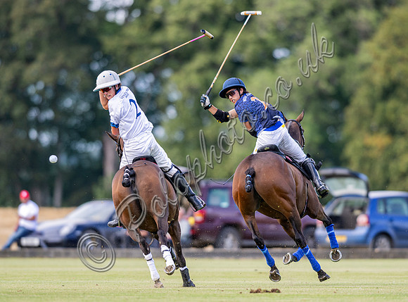 2025 County Cup semi-final action at Cirencester Park Polo Club