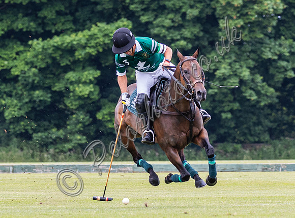 Polo action, Warwickshire Cup 2024 at Cirencester Park