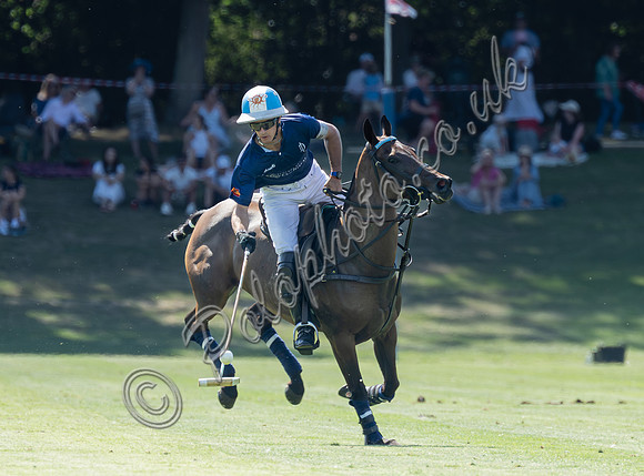 Polo action, 2025 Gold Cup quarter finals, Cowdray Park Polo Club