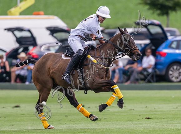 Polo action, 2024 Gold Cup, Cowdray Park Polo Club