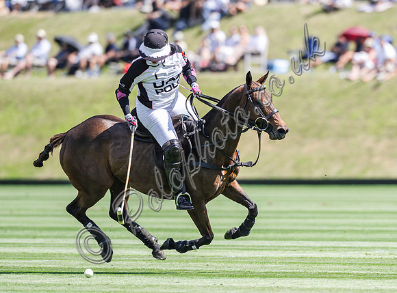 Polo action, 2025 Gold Cup quarter finals, Cowdray Park Polo Club