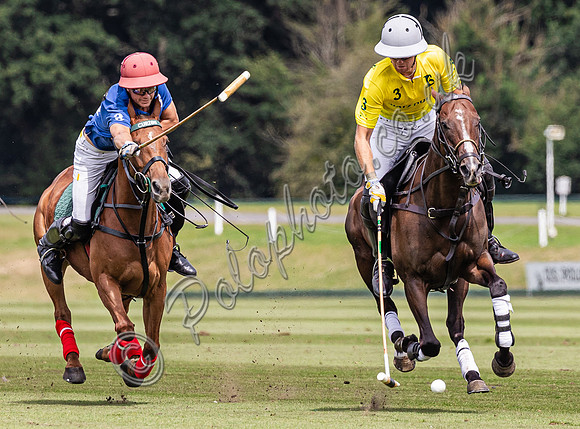 Polo action, Holden White Final 2024, Cowdray Park Polo Club
