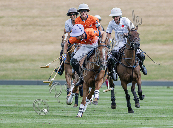 Polo action, 2025 Gold Cup, Cowdray Park Polo Club