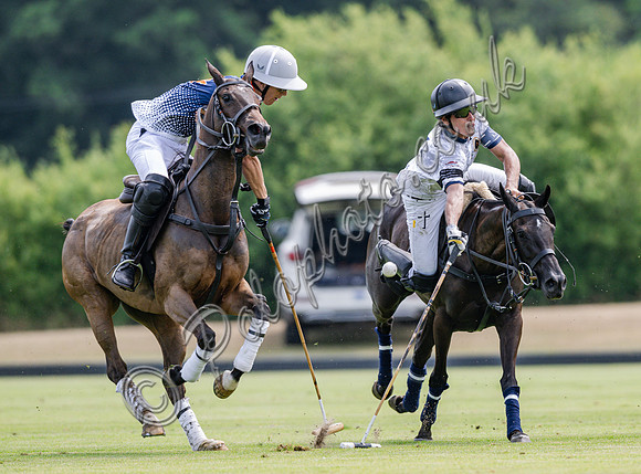 olo action, 2025 Gold Cup, Cowdray Park Polo Club