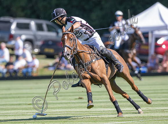 Polo action, 2025 Gold Cup quarter finals, Cowdray Park Polo Club