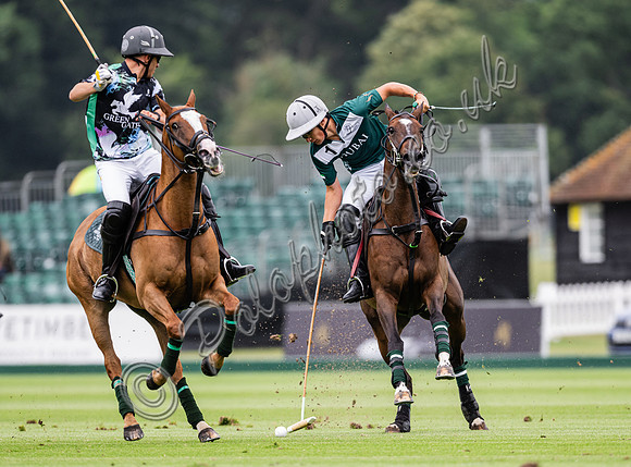Polo action, 2023 Gold Cup, Cowdray Park Polo Club