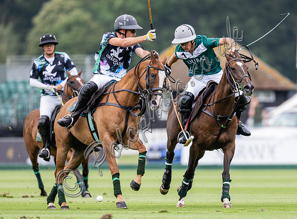 Polo action, 2023 Gold Cup, Cowdray Park Polo Club