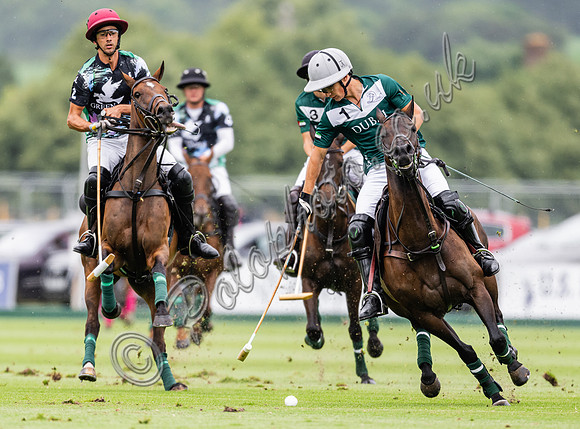 Polo action, 2023 Gold Cup, Cowdray Park Polo Club