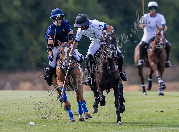 2025 County Cup semi-final action at Cirencester Park Polo Club