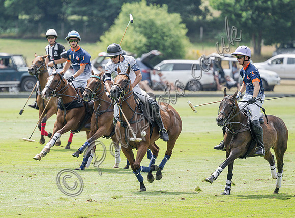 olo action, 2025 Gold Cup, Cowdray Park Polo Club