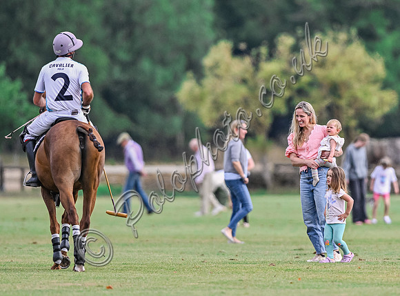 Polo action, Wichenford Bowl 2025 semi-final match, Beaufort Polo Club