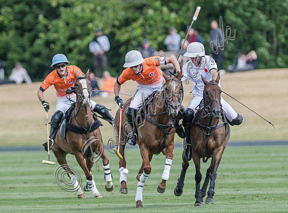 Polo action, 2025 Gold Cup, Cowdray Park Polo Club