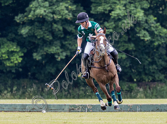 Polo action, Warwickshire Cup 2024 at Cirencester Park