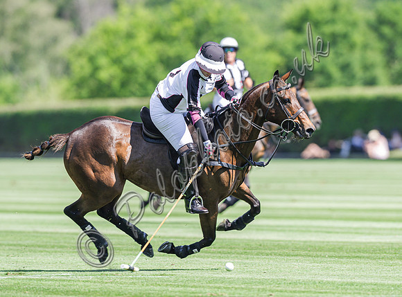 Polo action, 2025 Gold Cup quarter finals, Cowdray Park Polo Club
