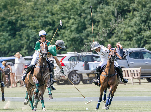 Polo action, 2025 Gold Cup, Cowdray Park Polo Club