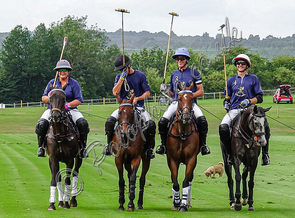 Polo action, Challenge Cup 2024, Cowdray Park Polo Club