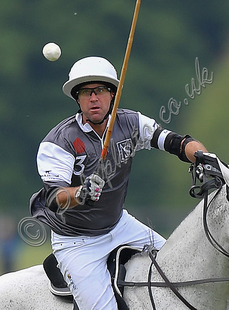 Treading in time at polo match